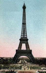 Paris: Gustave Eiffel (1832-1923) tarafından 1887 ve 1889 yılları arasında inşa edilen Eyfel Kulesi