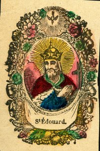 Dindar görüntü: Şehit Edward (Epinal baskı) by Anonymous Anonymous