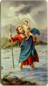 Dindar görüntü: St Christophorus, Ürdün