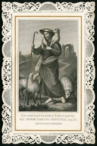 Dindar görüntü: İyi Çoban (gravür) by Anonymous Anonymous