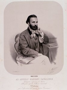 Angelo Mariani'nin Portresi (litografi by Anonymous Anonymous