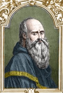 Bernardino de Scapis'in portresi Bernardino Luini (1481-1532) adlı İtalyan ressam. Armengaud tarafından "" Avrupa - İtalya "" galerilerinde 1859 gravürü. Özel koleksiyon. by Anonymous Anonymous