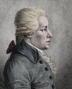 Avusturyalı besteci Carl (Karl) Ditters von Dittersdorf (1739-1799), Avusturyalı besteci ve kemancı August Carl Ditters von Dittersdorf (1739-1799) portresi by Anonymous Anonymous