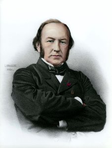 Claude Bernard'ın portresi (1813 - 1878) Fransız fizyolog. by Anonymous Anonymous