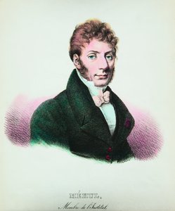 Etienne Nicolas Mehul (1763-1817) bestecisinin portresi, Özel Koleksiyon by Anonymous Anonymous