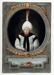 Anonim tarafından Sultan III. Mustafa (1717-1774) (Mustafa, Mustafa) portresi by Anonymous Anonymous