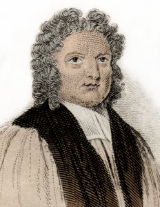 Rochester Francis Atterbury (1663-1732), edebiyatçı ve politikacının arifesinde portresi. 19. yüzyılın gravürü. Milano dili by Anonymous Anonymous