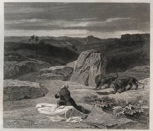 Aziz Anthony Abbe (Aziz Anthony the Great (250/251-356) (veya Saint Anthony the Hermit) Thebes