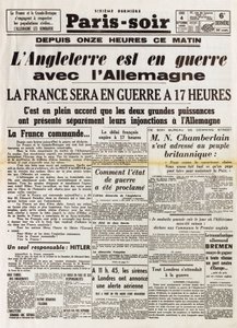 İkinci Dünya Savaşı (1939-1945) - İkinci Dünya Savaşı (İkinci Dünya Savaşı veya 2. Dünya Savaşı): 4 Eylül Paris Akşamı by Anonymous Anonymous