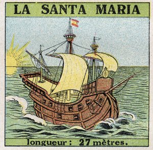 Gemiler ve gemiler: Santa Maria, Kristof Kolomb