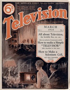 Televizyon: Aylık Dergi. Cilt 1. Anonim olarak Dünyanın İlk Televizyon Dergisi by Anonymous Anonymous