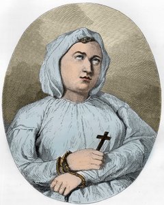Markiz de Brinvilliers ölüme giderken by Anonymous Anonymous