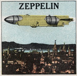 Balonlar: zeplin. 1925