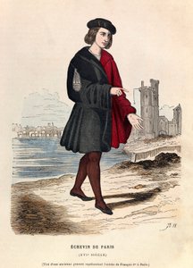 16. yüzyılda bir Chevin de Paris - Paris Alderman by Anonymous Anonymous