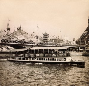 Universal Exposition of 1900 - Exposition Universelle de 1900 in Paris: Le pont d