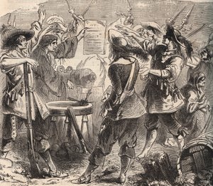Otuz Yıl Savaşı: Saint-Jean-de-Losne (Saint Jean de Losne) Kuşatması 2 Kasım by Anonymous Anonymous