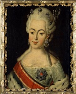 Hesse Darmstadt'lı Wilhelmine Louise (1755-1776) - Natalia Alexeievna olarak Rusya Büyük Düşesi - Rusya'nın Büyük Düşesi Natalia Alexeyevna'nın portresi, Hesse-Darmstadt Prensesi Wilhelmina Louisa Anonim tarafından by Anonymous Anonymous