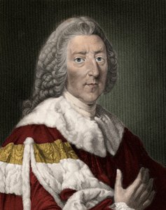 William Pitt the Elder (1708-1778), İngiliz devlet adamı - William Pitt The Elder 1 Chatham Kontu by Anonymous Anonymous