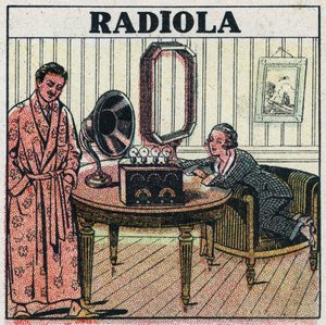 Kablosuz telefon: Radiola radyo seti. 1925