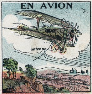Kablosuz telefon: uçakla. 1925