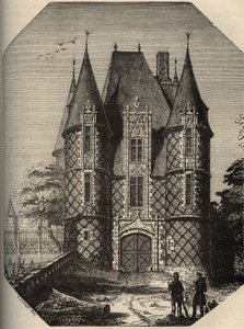 chateau de Carrouges - Zindan - Orne Normanise - “” PATRIE”” üzerine gravür - LUCIEN HUARD TARAFINDAN 6 CİLTTE FRANSA PACUREQUIREQUE AÇIKLAMASI - 19. yüzyıl sonu by Anonymous Anonymous
