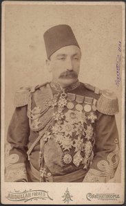 portre du sultan II. Abdülhamid (Abd ul Hamid, Abdülhamid, Abdülhemit, Abdülhamid, Abdülhamid, Abdülhamid, Abdülhamid) (1842-1918) - Sultan II. Abdülhamid (1842-1918), İmparator Osmanlı