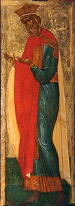 Kiev Aziz Vladimir, 15. yüzyılın başlarında. by Anonymous Russian icon painter