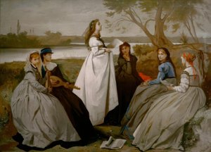 Baharda by Anselm Feuerbach
