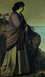 Deniz Kıyısında (Modern Iphigenia) by Anselm Feuerbach