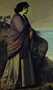 Deniz Kıyısında Modern Iphigenia, 1875 by Anselm Feuerbach