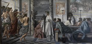 Platon Sempozyumu by Anselm Feuerbach