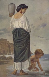 Su Taşıyıcı (yağlı boya) by Anselm Feuerbach