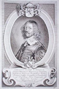 Adriaen Client van Stedum (1599-1665), Cornelis Galle tarafından oyulmuş, 