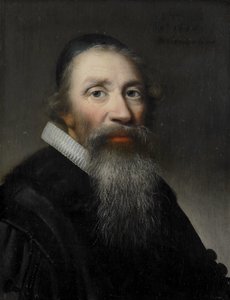 Bir Adamın Portresi, muhtemelen bir Din Adamı by Anthonie Palamedesz (copy after)
