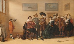 Bir odada neşeli şirket, 1633 by Anthonie Palamedesz