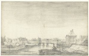 Amsterdam'da Üçüncü Heiligewegspoort by Anthonie Waterloo
