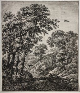 Elijah Kuzgunlar Tarafından Beslendi. by Anthonie Waterloo