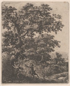 Pan ve Syrinx, 17. yüzyıl. by Anthonie Waterloo