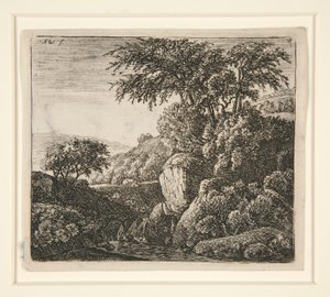 4 gravürden oluşan Küçük Şelale, B. 3-6