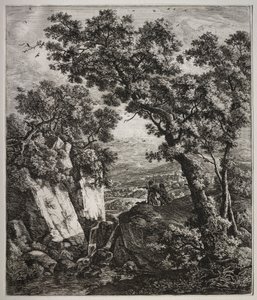 Tobias ve Melek. by Anthonie Waterloo