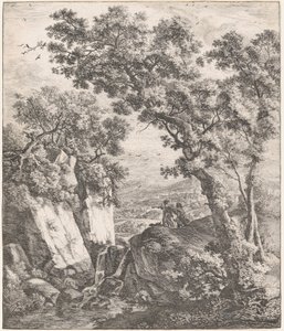 Tobias ve Melek, 17. yüzyıl. by Anthonie Waterloo