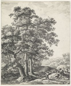 Venüs ve Adonis by Anthonie Waterloo