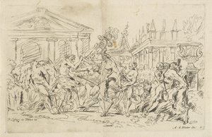 Dans eden perilerle satir Bacchanals (dizi adı) by Anthonie de Winter