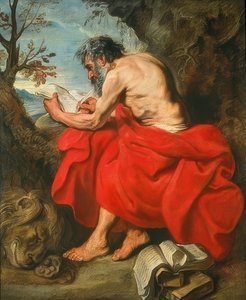 Aziz Jerome. 1615/16 civarında by Anthony van Dyck