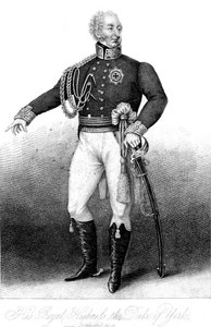 Majesteleri York Dükü, 19. yüzyıl.
