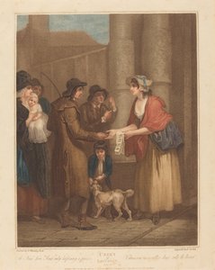 Yeni Bir Aşk Şarkısı Sadece Bir Parça Ha'Penny by Anthony Cardon after Francis Wheatley