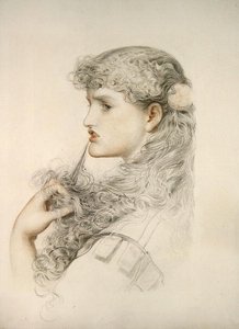 gururlu Maisie by Anthony Frederick Augustus Sandys