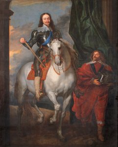 M. De St. Antoine ile At Sırtında I. Charles (tuval üzerine yağlı boya)