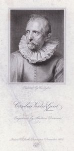 Cornelis van der Geest, Flaman baharat tüccarı ve sanat koleksiyoncusu (gravür)