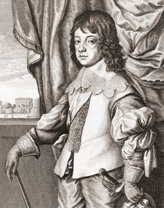 Çocukken İngiltere Kralı II. Charles by Anthony van (after) Dyck